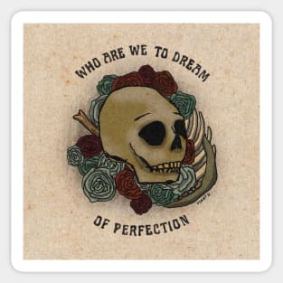 perfection Sticker